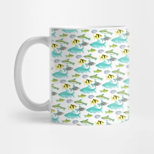 Summer Neck Gator Exotic Fish Mug